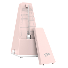 Solomusic 馬卡龍手動發條機械節拍器 W196, 粉紅色