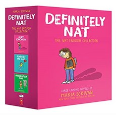 Definitely Nat: A Graphic Novel 1~3권 세트, Graphix