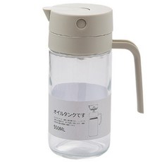 Glow Spoon自動開蓋玻璃油瓶, 1個, 550ml