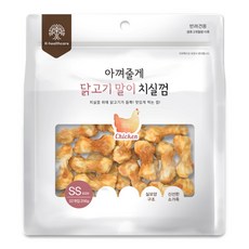 아껴줄게 강아지 닭고기말이 치실껌 32p, 닭고기, 256g, 1개