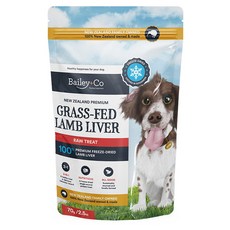 Bailey+Co 倍立 犬用凍乾零食，紐西蘭優質凍乾系列, 羊肝, 70g, 1包