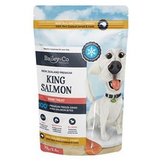 Bailey+Co 倍立 犬用凍乾零食 紐西蘭寵物凍乾 -40度冷凍乾燥, 鮭魚, 70g, 1包