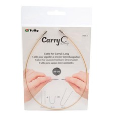 TULIP Brandyan Carry C 可換式輪針連接線 長版 60cm, 1個, 金色