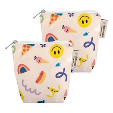 도토마리 방수 미니파우치 2p, 파티룸팡팡