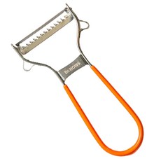 Dr.HOWS Daily Zig Zag 馬鈴薯刀 13 x 3.7 cm, 1個, 橘色