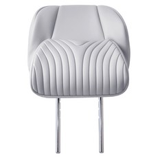 ezes Ray專用 Wing Out 桶型頭枕 車用頸枕, 1個, 淺灰色