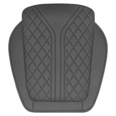 River Fox 車用絎縫打孔記憶棉坐墊, 1個, 黑色