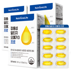 Nutrione 腸溶性rTG型Omega-3魚油膠囊, 3盒, 30顆