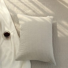 韓國 amante Timeless 2 條紋絎縫色染枕套