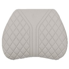 River Fox 絎縫打孔記憶棉椅背套, 1個, 米色