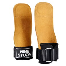 Block Mart CrossFit引體向上健身拉力帶 2入, 1個, 淺棕色