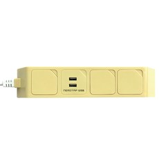 NEMOTAP 彩色USB一般延長線 3孔 SY-NB3 USB-2, 1個, 3m