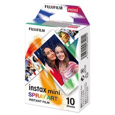 FUJIFILM 富士 instax 角色迷你底片噴霧藝術 10入, 1個, 單一商品
