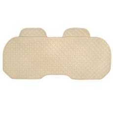 인더카 輕型車專用 鑽石菱格紋坐墊 第2排後座, 1個, 米色