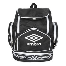 UMBRO 復古義大利後背包 30757U-090, Black + White, 1個