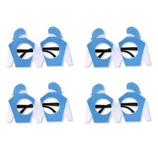 Allode 變裝賽馬節眼鏡, TYPE04 藍色騎師, 4個