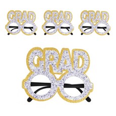 Allode 畢業派對眼鏡, 4個, TYPE08 時尚金色