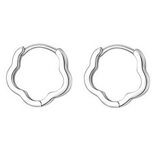 비아워게스트 여성용 클라우드 링 귀걸이