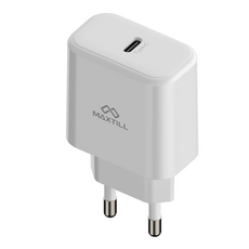 맥스틸 C타입 25W PPS 초고속 충전기 볼트 VOLT-1C25, 화이트, 1개