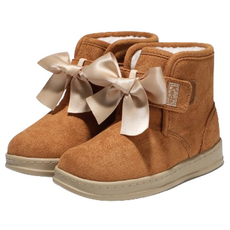 Keds 女童人造麂皮靴 3XM01590D