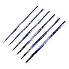 Artmate 707水彩筆 6種組, 1個, 2號, 4號, 6號, 8號, 10號, 12號