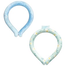 Judy N 夏日涼感圍巾涼感頸圈 2種組