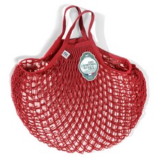 필트 숏핸들 네트백 M, 레드, 1개