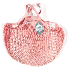 필트 숏핸들 네트백 M, 코랄, 1개