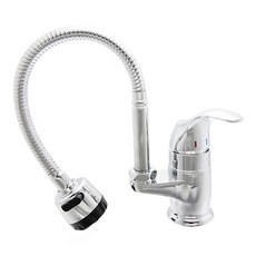 Sudoen Kkokji 水槽 廚房 水 單孔 蛇頸 水龍頭, 1個