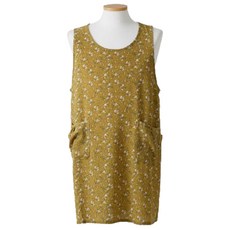 Rosa Home 大腸圈綁帶圍裙, 1個, 芥末黃