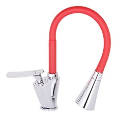 Sudon Kkokji 頂級型水槽廚房 EINS 彩色單孔水龍頭組 紅色 EINS-5041, 1套