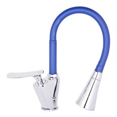 Sudon Kkokji 頂級型水槽廚房 EINS 彩色單孔水龍頭組 藍色 EINS-5041, 1套