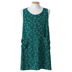 Rosa Home 大腸圈綁帶圍裙, 1個, 土耳其綠