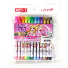 DONG-A 蘇菲露比香氣簽字筆組, 2套, 12色