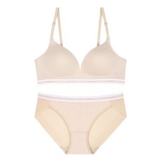 보디가드 노와이어 컴포트 브라 + 팬티 세트