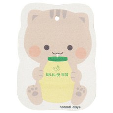 UNIQUE HOUSE HOME DECO 纖維素貓咪菜瓜布, 1入, 10個