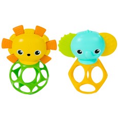 Oball 叢林固齒器搖鈴, 混合顏色