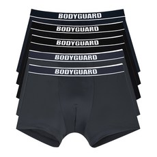 BODY GUARD 經典系列貼身平口褲5件組