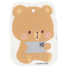 UNIQUE HOUSE HOME DECO 小熊造型纖維素菜瓜布, 1入, 10個