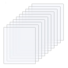 Lala Living壓克力繪畫DIY畫圖板 15*20cm 10入, 透明