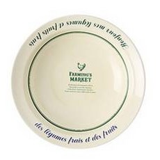 TINY BLANC 字母農夫市集沙拉碗 17.5cm, 混色, 1個