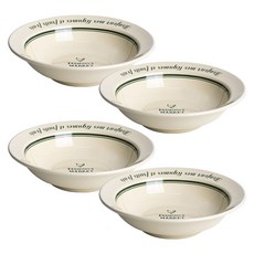 Teeny Blanc Farming's Market字樣沙拉碗 17.5cm, 1套, 混和顏色