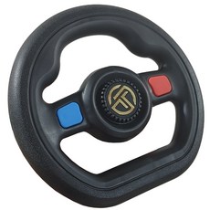 TAVO 嬰幼兒用嬰兒車安裝型駕駛遊戲方向盤, 1個, 黑色