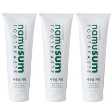 namuSum 芬多精牙齦護理除口臭牙膏, 120g, 3個