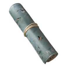 DAYSOY 傳統風景畫筆袋 藍色, 1個