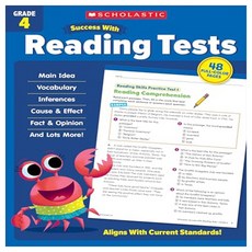 Success with Reading Tests 4, Grade 4, SCHOLASTIC