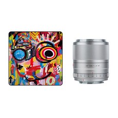 빌트록스 피지테크 테크랩 두들패턴 M + AF 56mm f1.4 APS C 캐논 M 마운트 카메라 렌즈 세트, P-CB-146