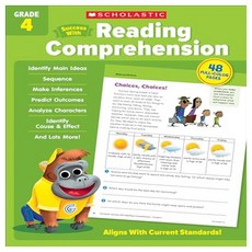 Scholastic Success with Reading Comprehension Grade 4, Scholastic Teaching Resources
