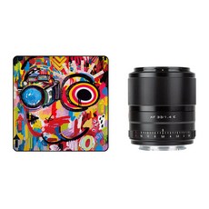 빌트록스 피지테크 테크랩 두들패턴 M + AF 33mm f1.4 APS C 소니 E-마운트 카메라 렌즈 세트, P-CB-146