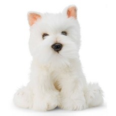 애너미고스 영국에서 온 동물친구 인형, 25cm, 화이트테리어, 1개
